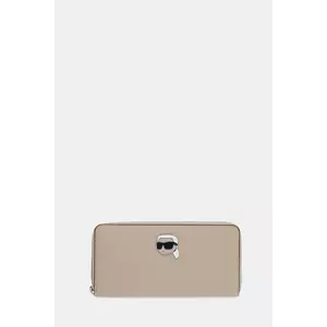 Karl Lagerfeld portofel femei, culoarea bej, A1W32124 imagine