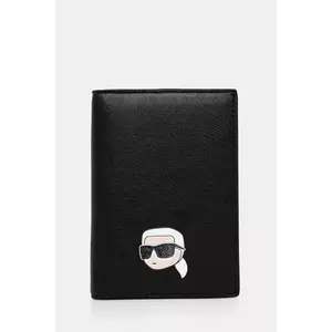 Karl Lagerfeld husa de pasaport culoarea negru, A1W32085 imagine