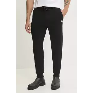 Karl Lagerfeld pantaloni de trening culoarea negru, neted, 500900.705713 imagine