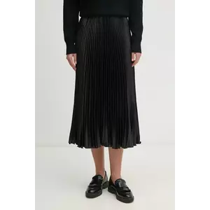 United Colors of Benetton fusta culoarea negru, midi, evazati, 44I7D003I imagine