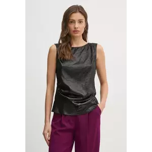 United Colors of Benetton bluza femei, culoarea negru, neted, 54I7DQ09X imagine
