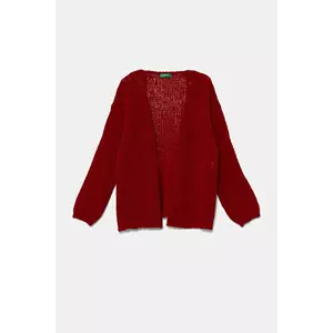 United Colors of Benetton cardigan din amestec de lana culoarea rosu, 136QC601M imagine