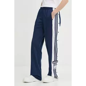 adidas Originals pantaloni de trening Adibreak culoarea albastru marin, cu imprimeu, JD0853 imagine