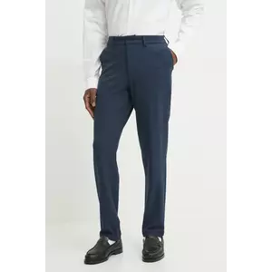 Les Deux pantaloni barbati, culoarea albastru marin, drept, LDM501072 imagine