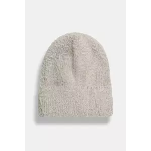 Answear Lab caciula culoarea gri, din tricot gros imagine