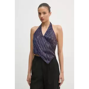 Pepe Jeans top ANNIE culoarea albastru marin, modelator, PL304965 imagine