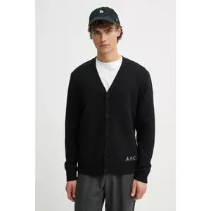A.P.C. cardigan din lana kenny culoarea negru, WVBDK.H22305 imagine