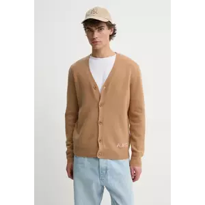 A.P.C. cardigan din lana kenny culoarea maro, WVBDK.H22305 imagine