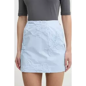 Rotate fusta din bumbac mini, creion, 1138592322 imagine