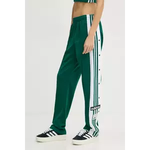 adidas Originals pantaloni Adibreak femei, culoarea verde, modelator, JD0852 imagine