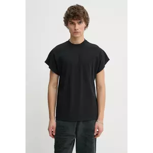 Won Hundred tricou din bumbac barbati, culoarea negru, neted, 3587-12071 imagine