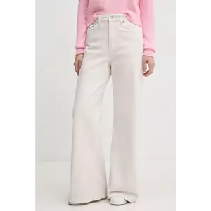 Tommy Jeans jeansi femei, culoarea bej, DW0DW21253 imagine