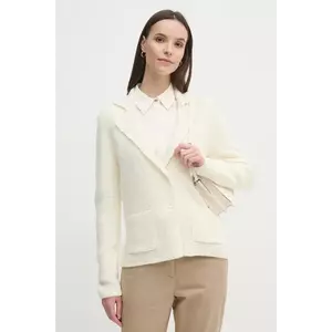 Sisley cardigan din amestec de lana culoarea bej, light, 1176M602D imagine