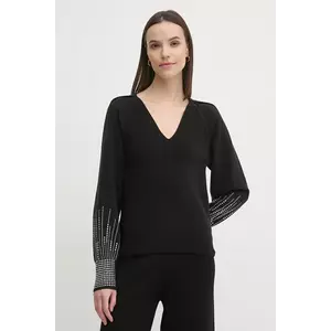 Dkny pulover femei, culoarea negru, light, P4JSCT85 imagine