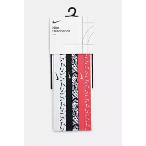 Nike bentite pentru cap 6-pack culoarea roz, N.000.2545.114.OS imagine