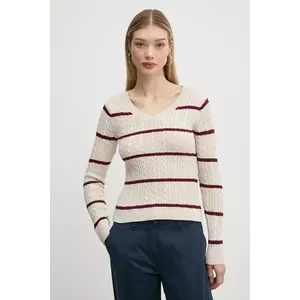 Hollister Co. pulover femei, culoarea bej, KI350-4261 imagine