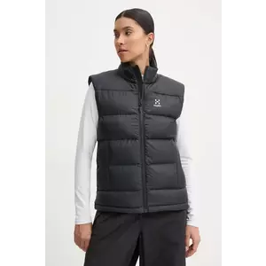 Haglöfs vesta Puffy Mimic femei, culoarea negru, de iarna, 606467 imagine