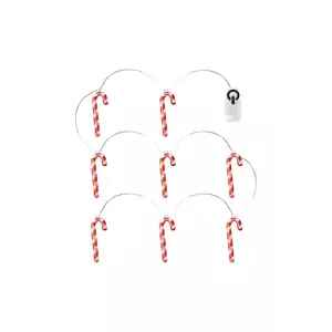 Sirius ghirlandă cu led-uri Hannah 105 cm culoarea rosu imagine