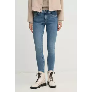 Pepe Jeans jeansi SKINNY JEANS MW REGENT femei, PL204728IA3 imagine
