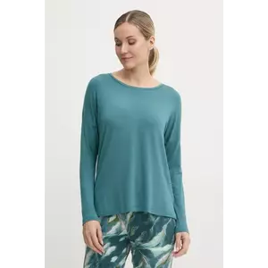 Chantelle longsleeve lounge culoarea verde, FN7690 imagine