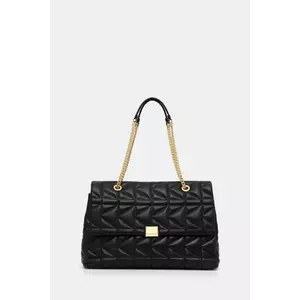 Karl Lagerfeld poseta de piele culoarea negru, A1W30189 imagine