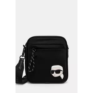 Karl Lagerfeld borsetă K/IKON culoarea negru, A1M30402 imagine