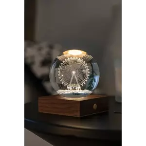 Gingko Design lampă led fără fir Amber Crystal Light imagine