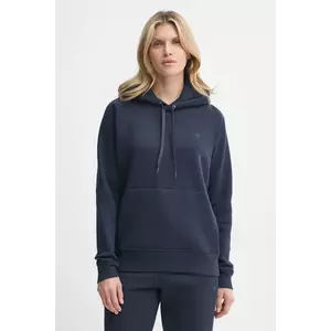 G-Star bluză femei, culoarea bleumarin, cu glugă, uni, D21255-C235 imagine