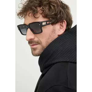 DSQUARED2 ochelari de soare barbati, culoarea negru, D2 0143/S imagine