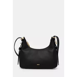 Dkny poseta de piele culoarea negru, R44EAI65 imagine