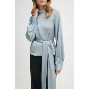 Gestuz bluza femei, culoarea gri, neted, 10909751 imagine