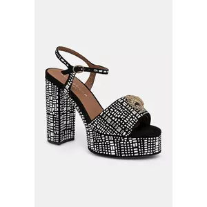 Kurt Geiger London sandale Kensington Platform Sdl culoarea negru, 9798809999 imagine