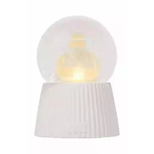 Sirius glob decorativ led Santa culoarea alb imagine