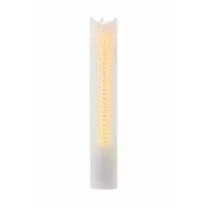 Sirius lumânare advent led Sara culoarea alb imagine