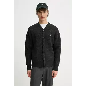 Études Studio cardigan din lana culoarea negru, H24MMKNI620 imagine