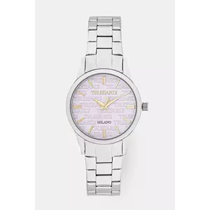 Trussardi ceas T-BENT femei, culoarea argintiu, R2453141508 imagine