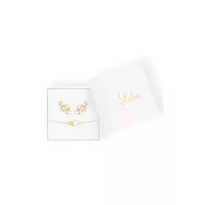 Lilou brățară și cercei placate cu aur Sparkling A03/MARKET/ANS/209 imagine