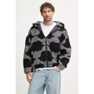 Fiorucci geaca din amestec de lana culoarea gri, de tranzitie, U01FMOJA092FL01BK01 imagine