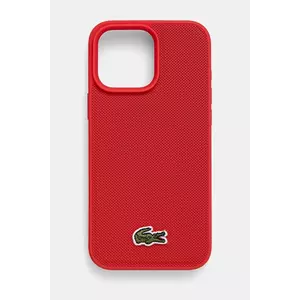 Lacoste husa pentru telefon iPhone 16 Pro Max 6.9 culoarea rosu, LCHMP16XPVCR imagine