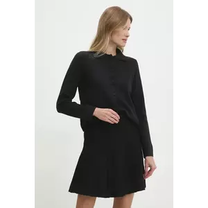 Answear Lab cardigan de lana culoarea negru imagine