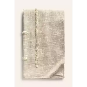 Calma House cuvertură de pat din bumbac Roma 240 x 260 cm culoarea bej imagine