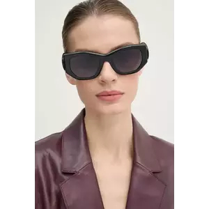 Etro ochelari de soare femei, culoarea negru, ETROPAISLEY imagine