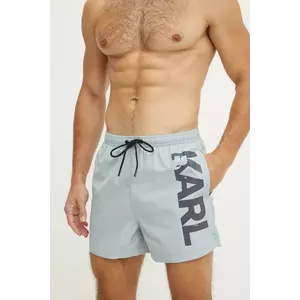 Karl Lagerfeld pantaloni scurți de baie culoarea gri, A1M46013 imagine