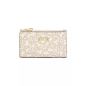 Tous portofel KAOS MINI LINES femei, culoarea bej, 2002183501 imagine