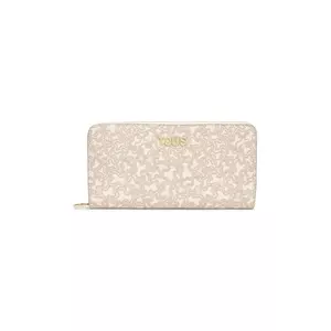 Tous portofel KAOS MINI LINES femei, culoarea bej, 2002183401 imagine