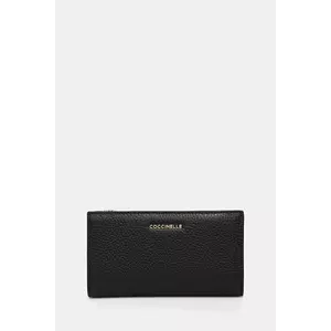 Coccinelle portofel de piele femei, culoarea negru, E2 MW5 11 F1 01 imagine