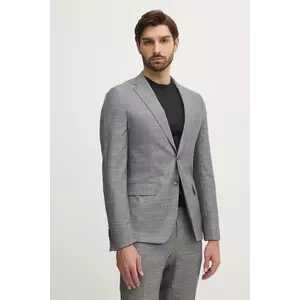 BOSS geacă de lână culoarea gri, 50539804 imagine