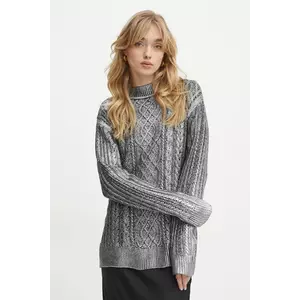 Karl Lagerfeld pulover din amestec de lână femei, culoarea gri, A1W18029 imagine