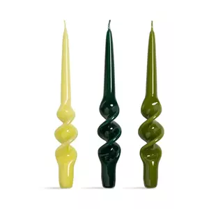 &k amsterdam set de lumânări alpha greens set 3-pack imagine