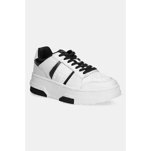 Tommy Jeans sneakers THE BROOKLYN FLATFORM culoarea negru, EN0EN02702 imagine